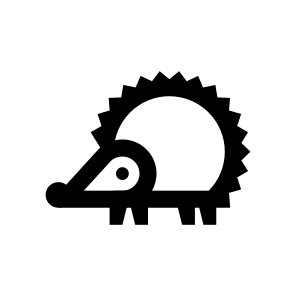 Animal Hedgehog Barbed Mammal Icon icon