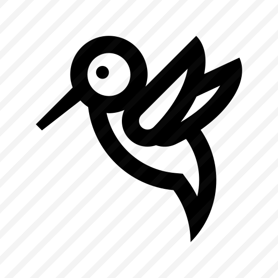 Animal Hummingbird Colibri Bird Line preview