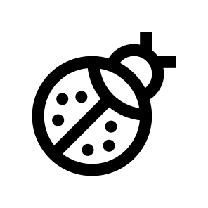 Animal Ladybug Insect Bug Line icon