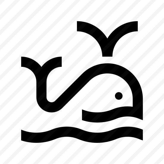 Animal Whale Cachalot Three Line preview