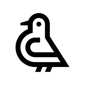 Bird Dove Icon Symbol Vector icon