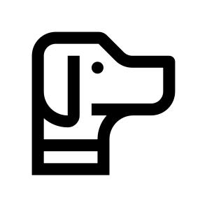 Dog Icon Symbol Vector Ui icon