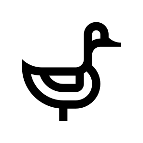 Duck Icon Symbol Vector Ui icon