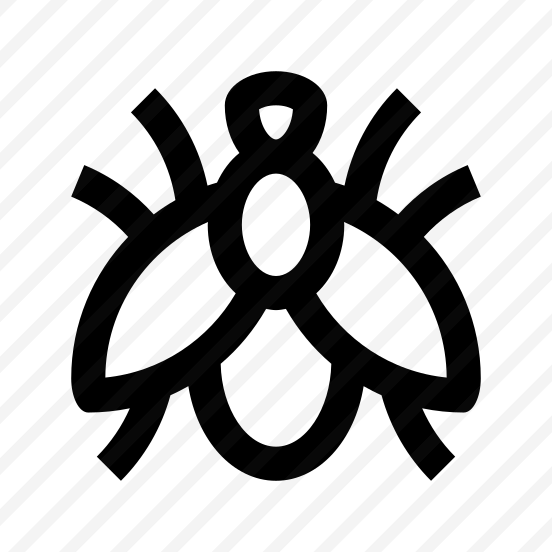 Fly Insect Icon Symbol Vector preview