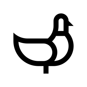 Hen Icon Symbol Vector Ui icon