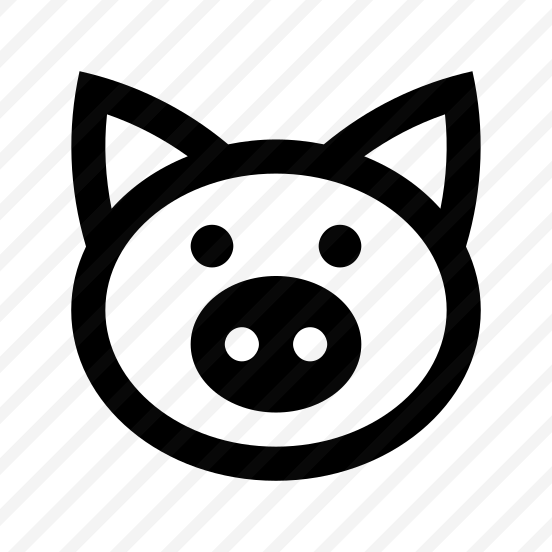 Piggy Icon Symbol Vector Ui preview