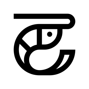 Shrimp Icon Symbol Vector Ui icon