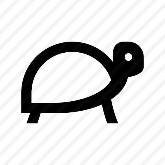 Turtle Tortoise Icon Symbol Vector preview