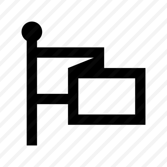 Flag Banner Flagpole Six Line preview