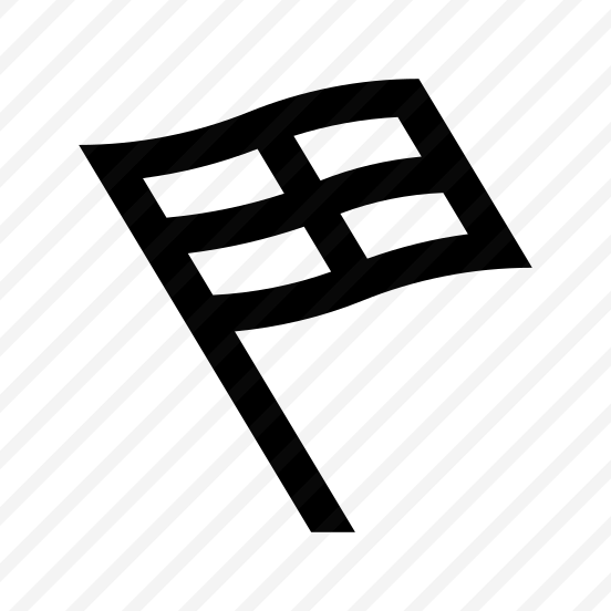 Flag Banner Flagpole Two Line preview