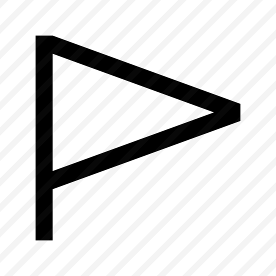Flag Pennant Icon Symbol Vector preview