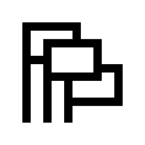 Flags Banners Flagpole Three Line icon