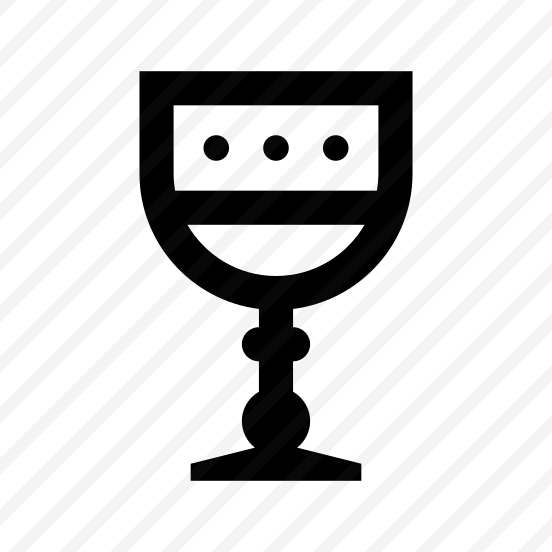 Easter Bowl Cup Goblet Wine Glass Two Line preview