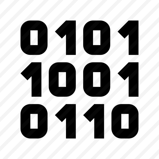 Binary Icon Symbol Vector Ui preview