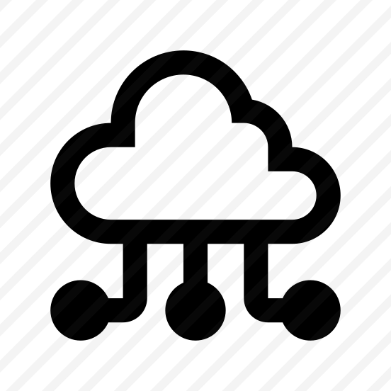 Cloud Share Icon Symbol Vector preview