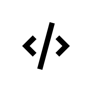 Code Icon Symbol Vector Ui icon