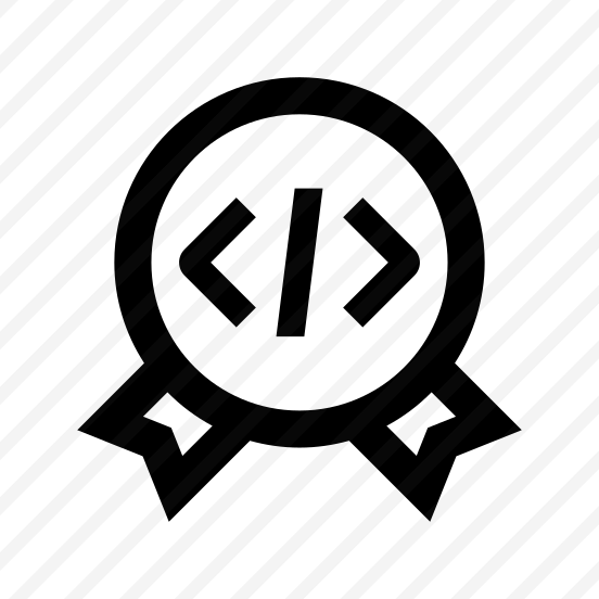 Coding Award Icon Symbol Vector preview