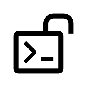 Coding Code Unlock Open Source icon