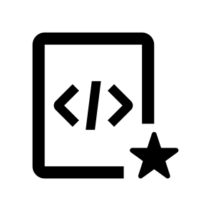 File Coding Programming Code Favorite icon