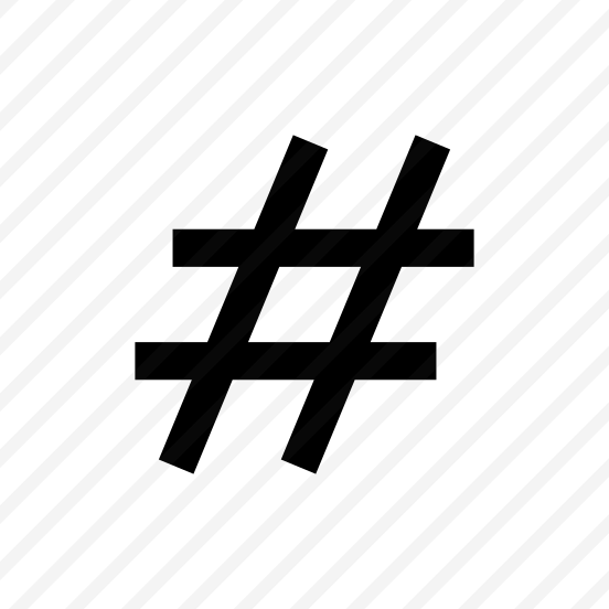Hashtag Icon Symbol Vector Ui preview