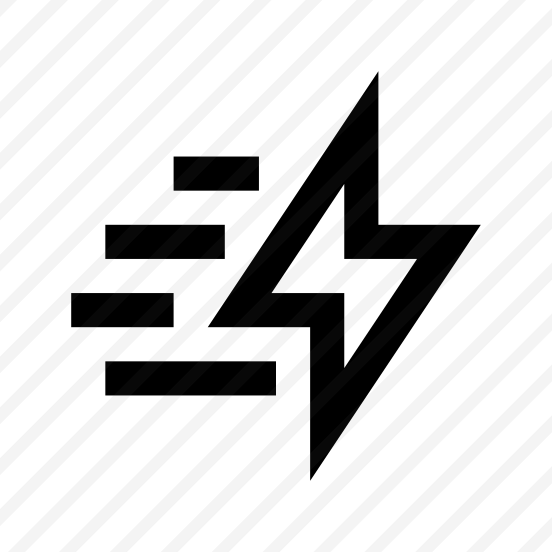 Lightning Trigger Icon Symbol Vector preview
