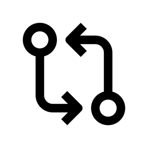 Scheme Two Icon Symbol Vector icon