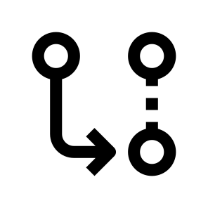 Scheme Way Path Arrow Circles Dotted Line icon