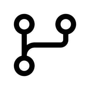 Scheme Way Path Circles Branching icon