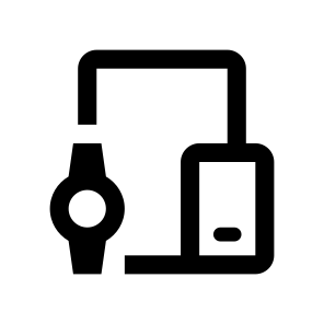 Smartphone Tablet Smart Watch Icon icon