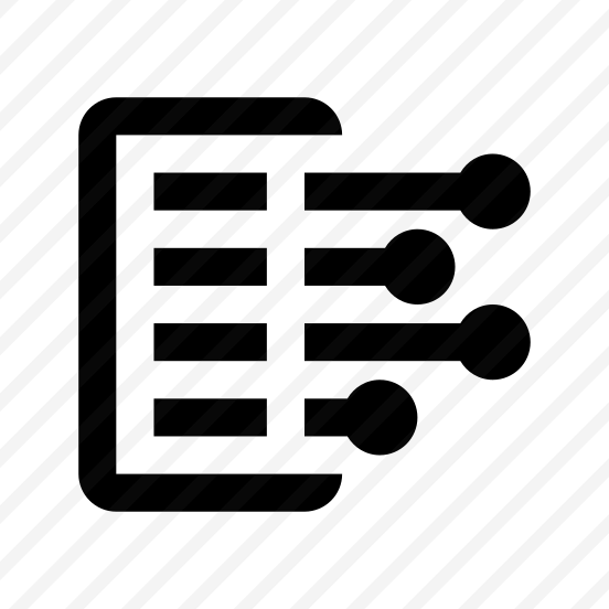Text Document Digitization Icon Symbol preview
