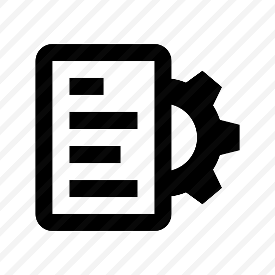 Text Document Technical Icon Symbol preview