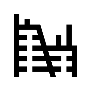Building Apartment City Flats One Five icon