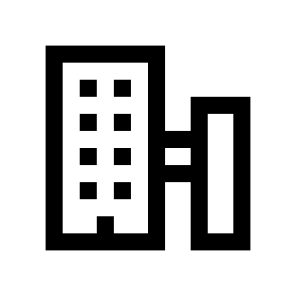 Building Apartment City Flats One Two icon