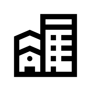 Building Apartment City Flats Two icon