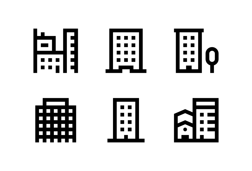 City Buildings Large Set Preview