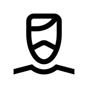 People Person Man Boy Male Face Mask Medical Protection Virus Covid Eleven icon