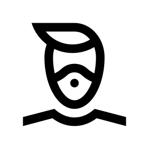 People Person Man Boy Male Face Mask Medical Protection Virus Covid Five icon