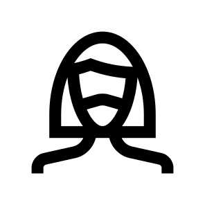 People Person Woman Girl Female Face Mask Medical Protection Virus Covid Eight icon