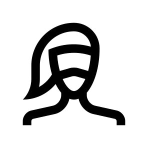 People Person Woman Girl Female Face Mask Medical Protection Virus Covid Eleven icon