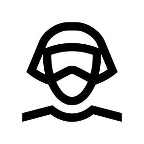 People Person Woman Girl Female Face Mask Medical Protection Virus Covid Twenty icon