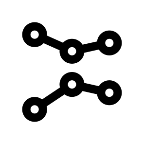 Graph Chart Diagram Lines Icon icon