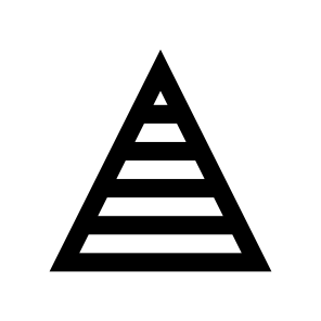 Graph Chart Diagram Triangle Icon icon