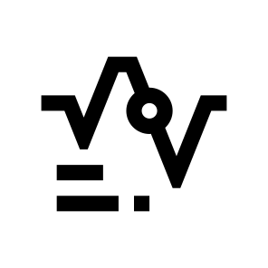 Graph Chart Two Icon Symbol icon