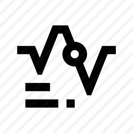 Graph Chart Two Icon Symbol preview