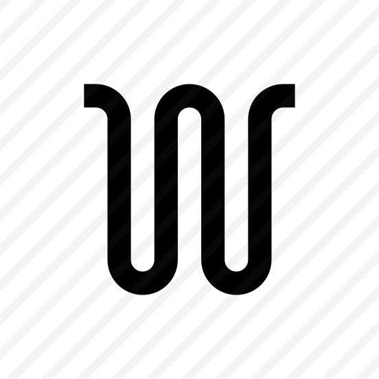 Graph Curve Icon Symbol Vector preview