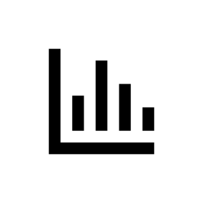 Graph Zero Two Icon Symbol icon