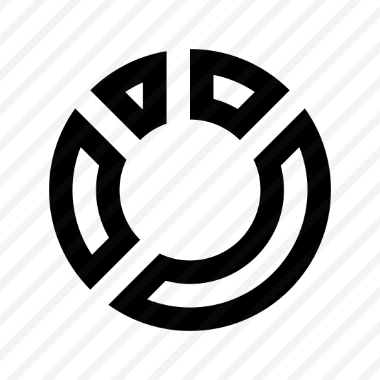 Radial Diagram Piechart Icon Symbol preview