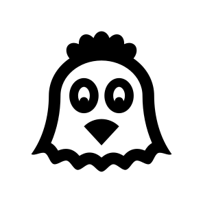Chicken Head Hen Bird One icon