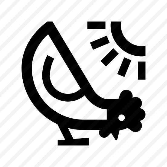 Chicken Hen Bird Two Icon preview