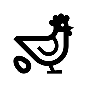 Chicken Laying Hen Bird One icon